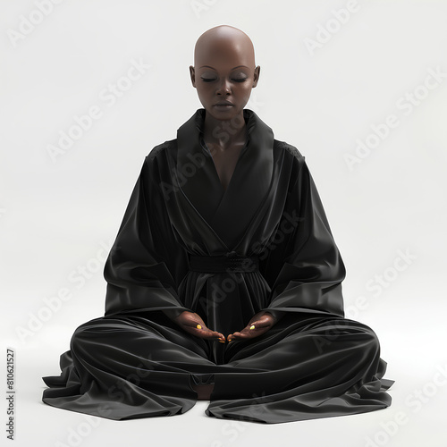 black monk  photo