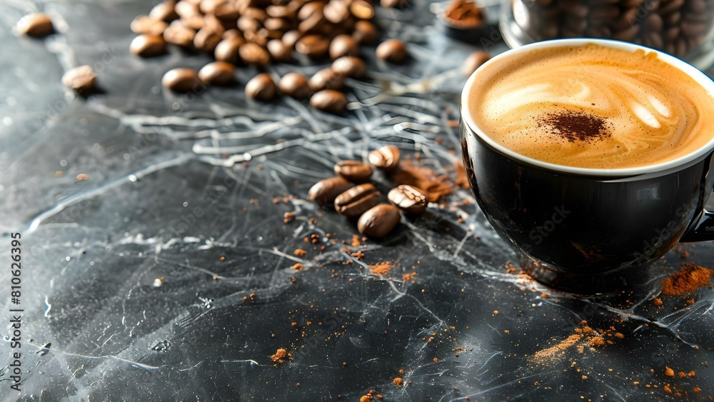 Rich cappuccino with bold espresso dark crema nutty chocolate notes and