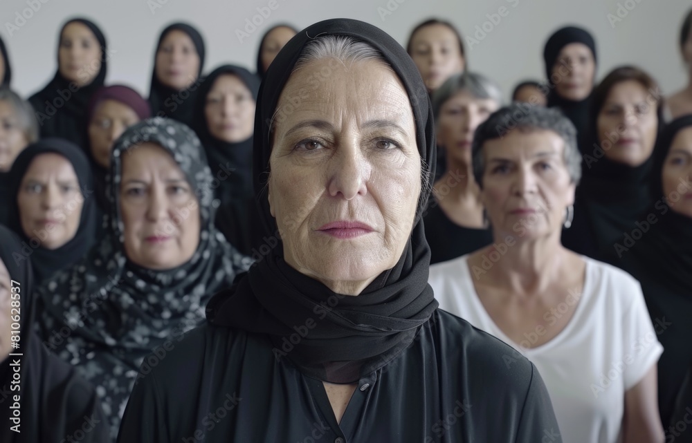 Group of women standing together Group of women standing together