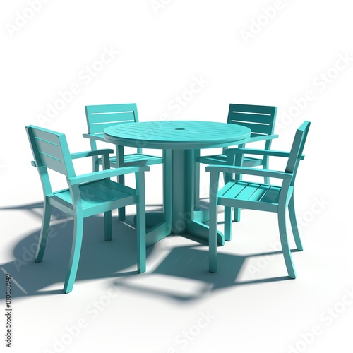 Patio furniture teal