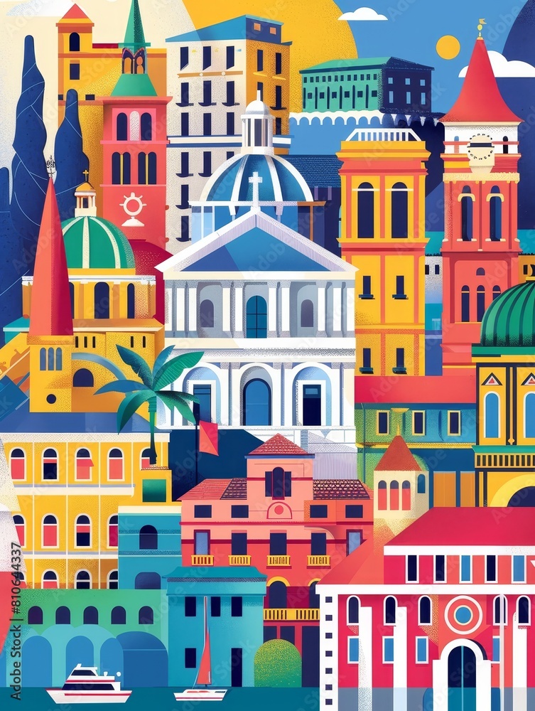Illustrating the Cityscape in Color
