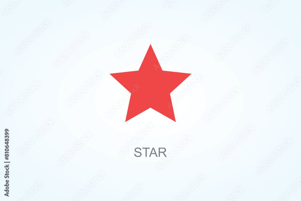 Obraz premium Star Vector Or Logo Sign Symbol Illustration