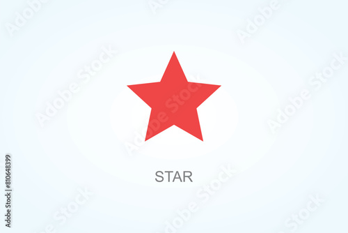 Star Vector  Or Logo Sign Symbol Illustration