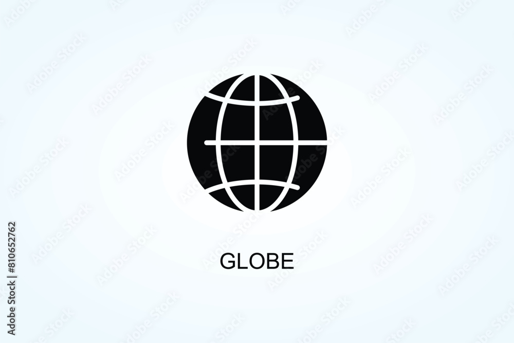 Globe Vector Or Logo Sign Symbol Illustration Globe Vector Or Logo Sign Symbol Illustration