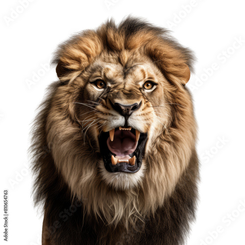 The lion is the king of the jungle. He is strong, brave, and powerful.