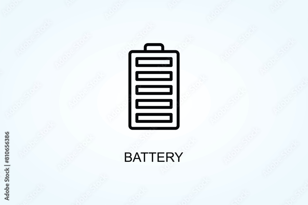 Battery Vector Or Logo Sign Symbol Illustration Battery Vector Or Logo Sign Symbol Illustration