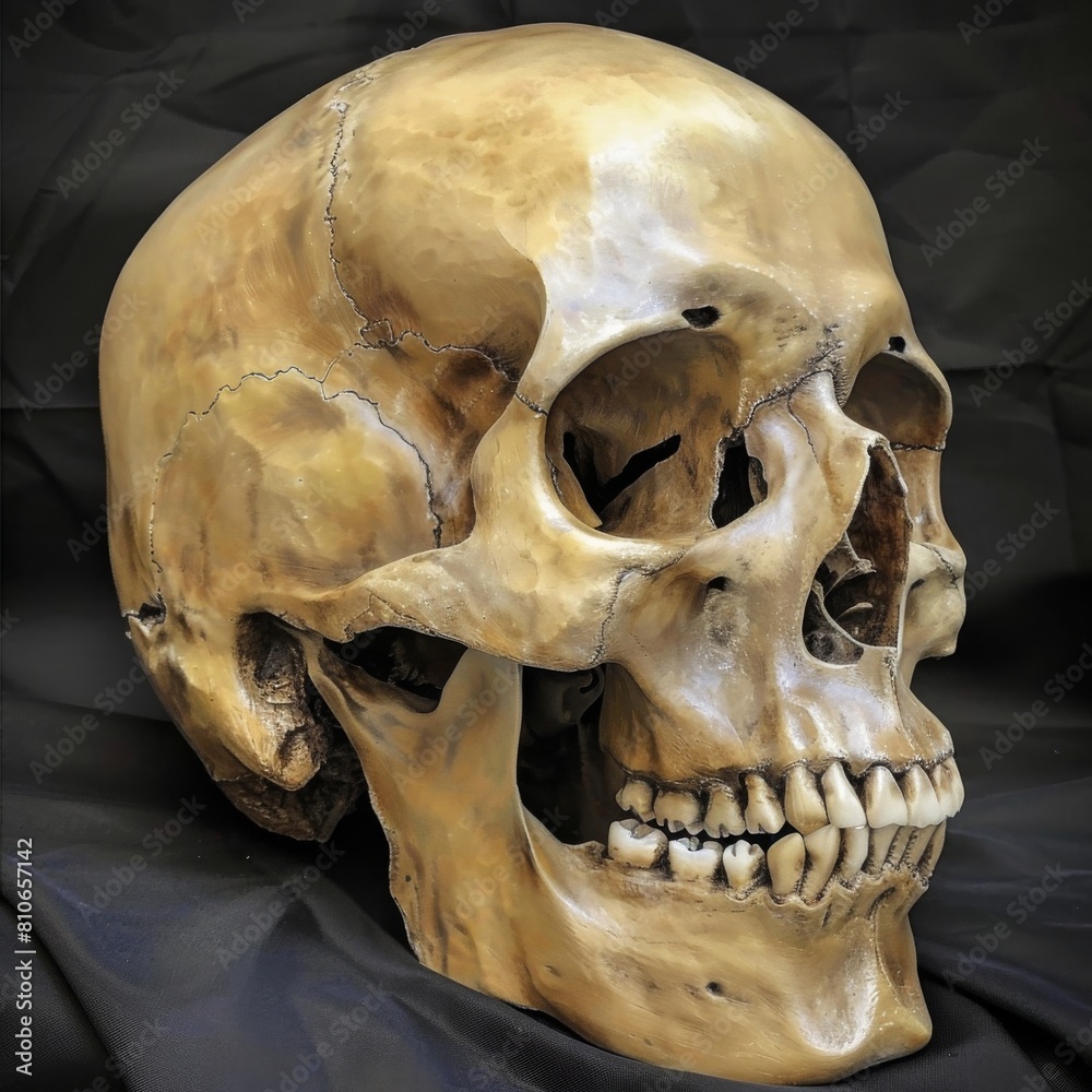 portray the complexity of the skull , super realistic portray the complexity of the skull , super realistic