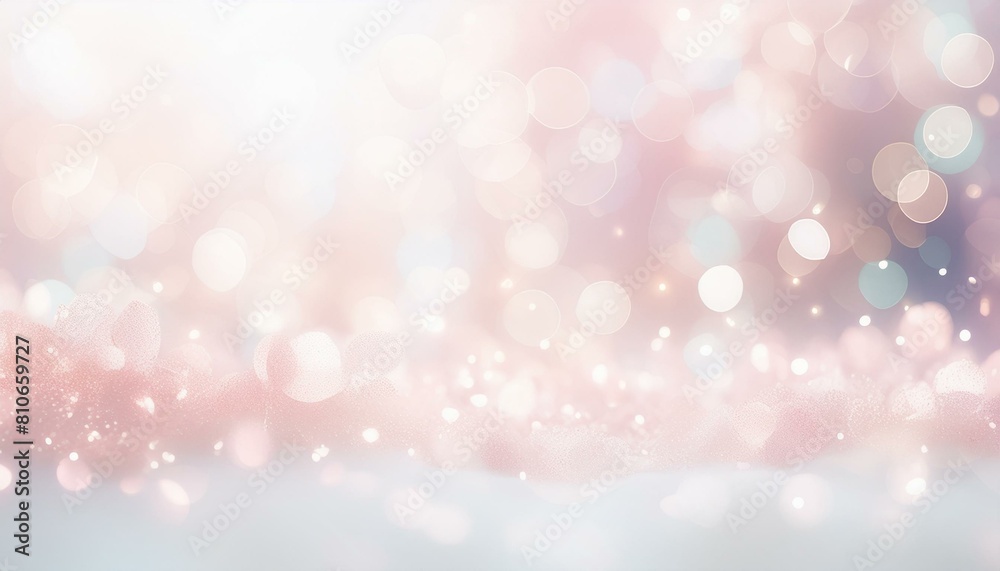 Obraz premium キラキラとボケが沢山の壁紙