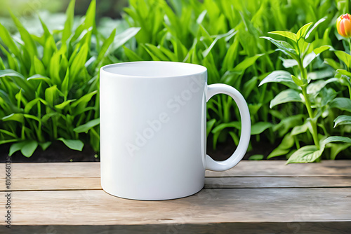 Mug Blank Mockup Template. Deluxe Mug Blank Template