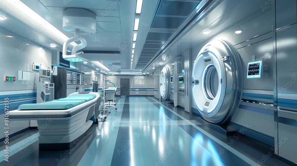 Fototapeta premium Innovative healthcare solutions in modern medicine