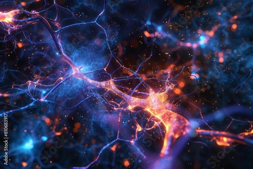 Exploring the cosmiclike structure of neural networks
