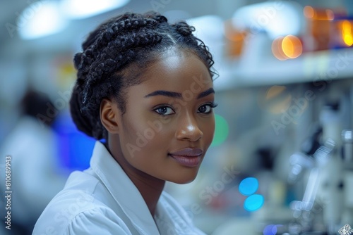 Portrait of a confident female healthcare professional . International Nurses Day