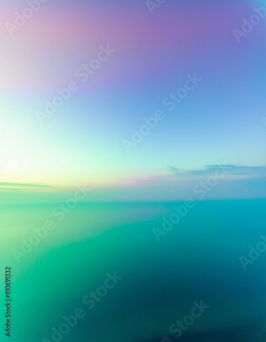 Ethereal Illusion  Blue  Purple  Green Gradient Abstraction