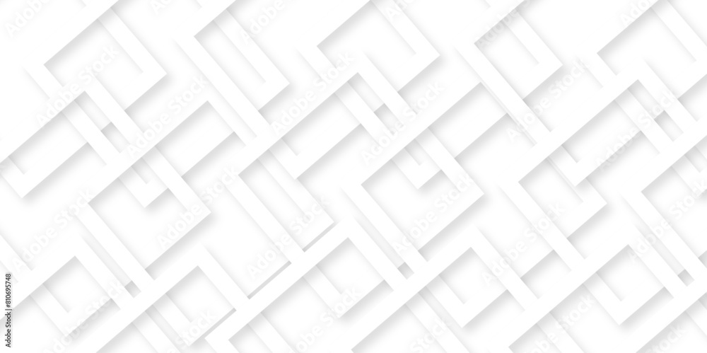 Vector abstract lines white square triangle wave technology minimal creative lined digital Shapes. abstract modern white and grey gradient color geometric line pattern background for website banner.