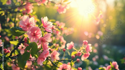 The closeup picture of the various group of the flower that has been blooming under the bright light of sunlight in daytime of morning or evening day in springtime or summertime of the year. AIGX01.