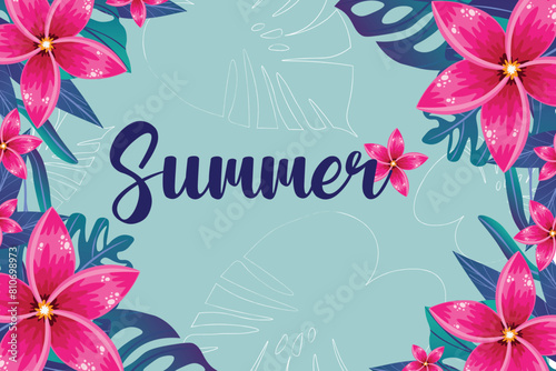 hello summer background