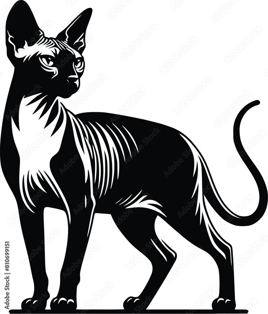 cat silhouette vector cat silhouette vector