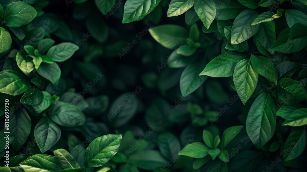 green foliage background with advertising space green foliage background with advertising space