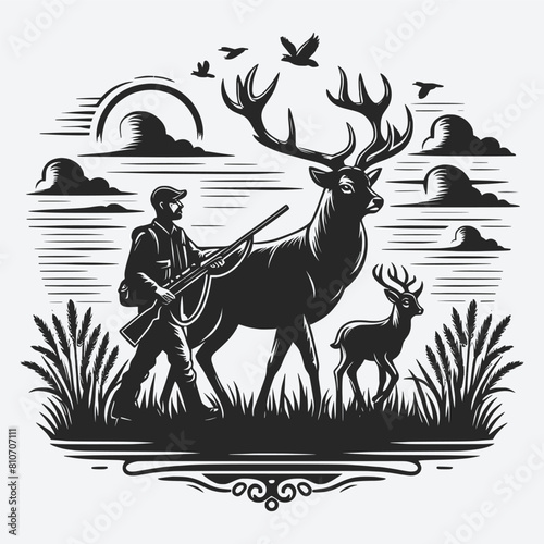 Hunting Life ,  Hunting  sve, Silhouette / Hunting Season