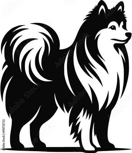 Wallpaper Mural dog breed silhouette   Torontodigital.ca