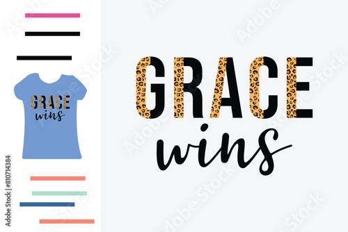 leopard grace wins t shirt design 