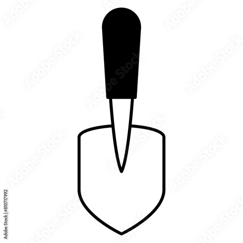 spade icon illustration