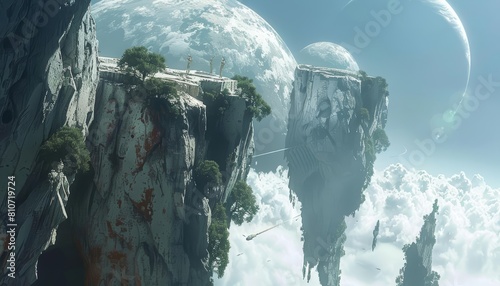 A newly terraformed planet offers gravity sports in lowdensity zones, where athletes perform superhuman feats photo