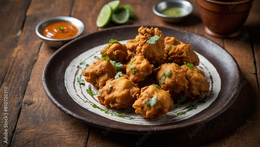 Image Pakora, traditional Indian food 22 Image Pakora, traditional Indian food 22