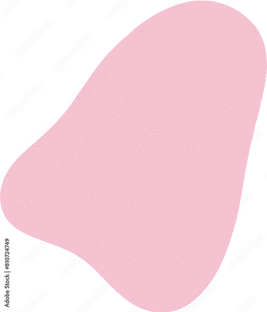 Pink abstract minimalist shape design element, abstract, shape, art, minimalist, spots, decoration, design, dots,
