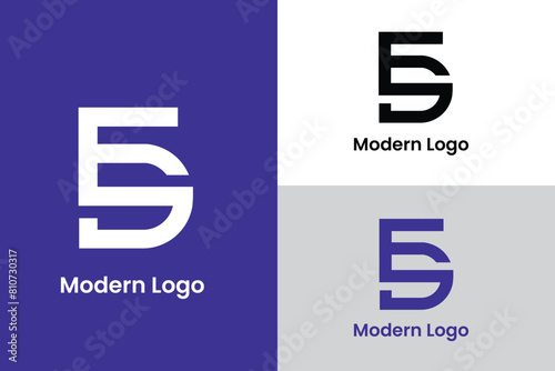 letter es company logo, letter ed logo, logomark, brandmark photo