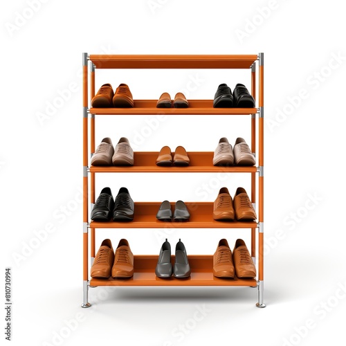 Shoe rack amber