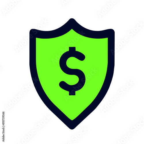shield with dollar sign