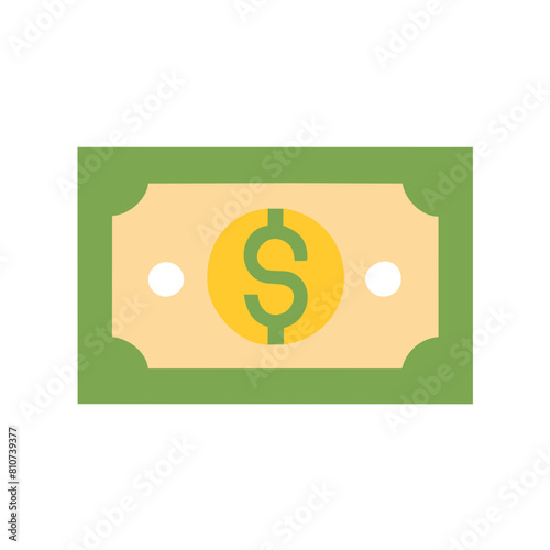 illustration of a dollar symbol in a symbol of money
