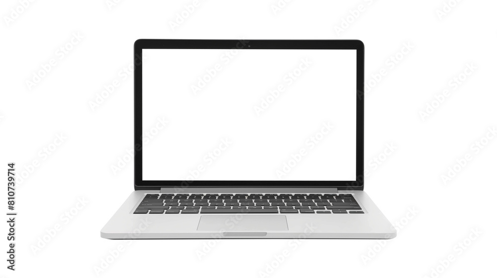 Laptop isolated on transparent white background, clipping path Laptop isolated on transparent white background, clipping path