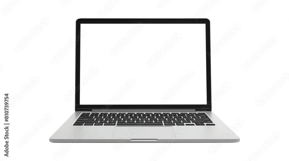 Laptop isolated on transparent white background, clipping path Laptop isolated on transparent white background, clipping path