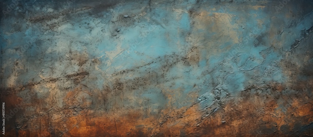 High quality photo of grunge metal texture with copy space image and visible scratches and cracks