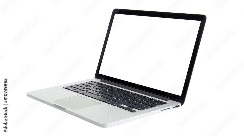 Laptop isolated on transparent white background, clipping path Laptop isolated on transparent white background, clipping path