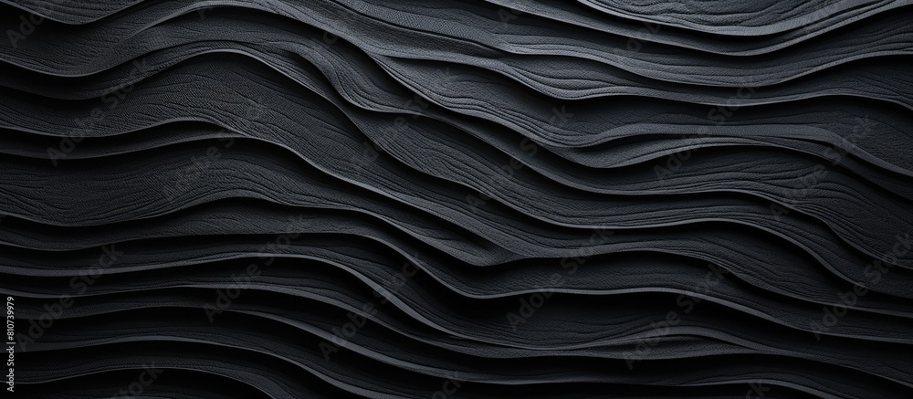 Fototapeta premium A design element with a grainy abstract texture on a black background perfect for copy space image