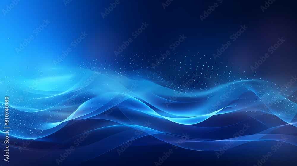 Abstract blue waves background Abstract blue waves background