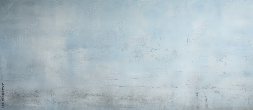 The weathered pale blue cement floor. Creative banner. Copyspace image