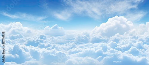 Includes a free cloud sky background with copy space for product or advertising wording design