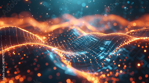 Glowing Particle Mesh