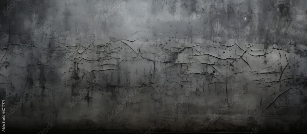 A creepy dark and scratched wall with a grungy cement texture serves as the perfect background for a copy space image