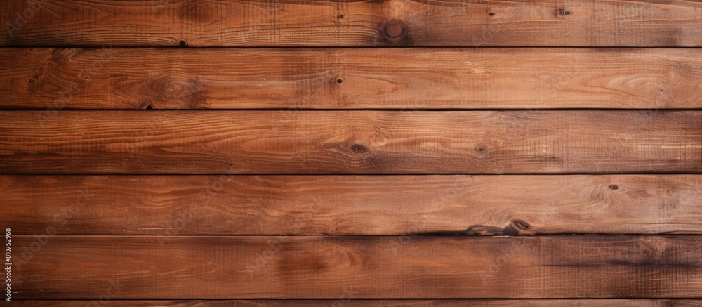 A background with a surface texture of brown wood planks in a loft style providing ample copy space A background with a surface texture of brown wood planks in a loft style providing ample copy space