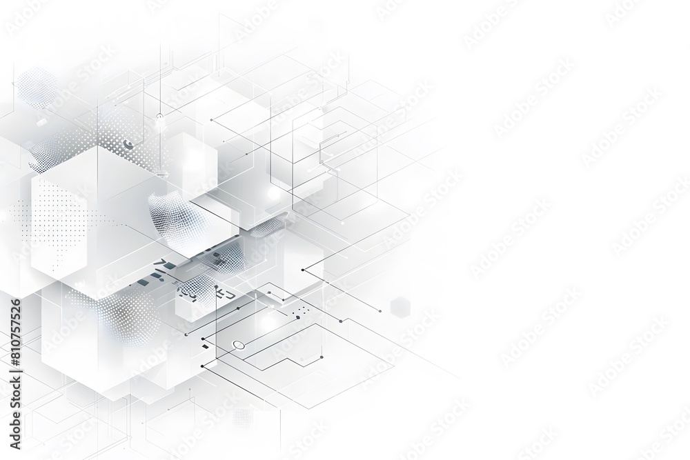 background technology digital business. abstract white background with space of text background technology digital business. abstract white background with space of text