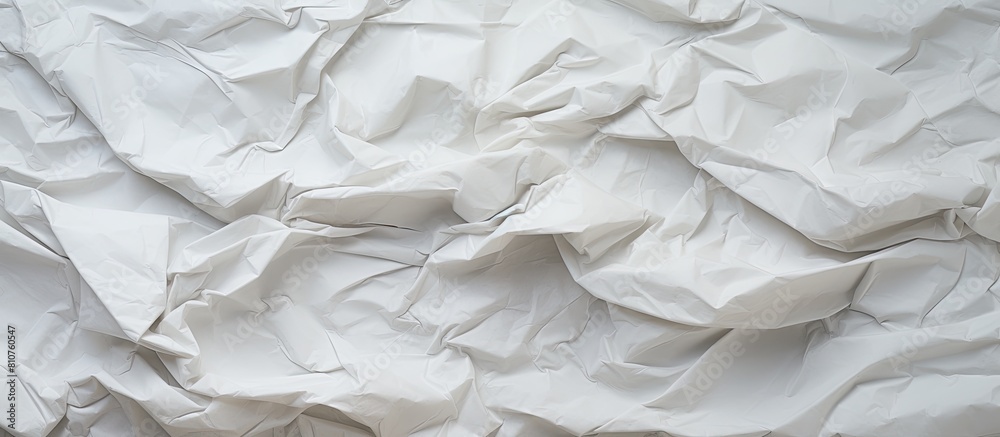 Obraz premium A natural texture of crumpled paper perfect for use as a copy space image
