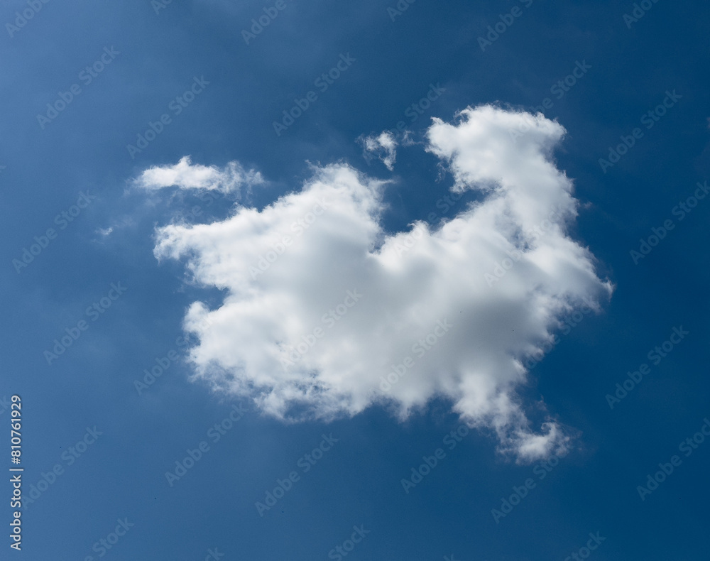 Fototapeta premium blue sky with white clouds