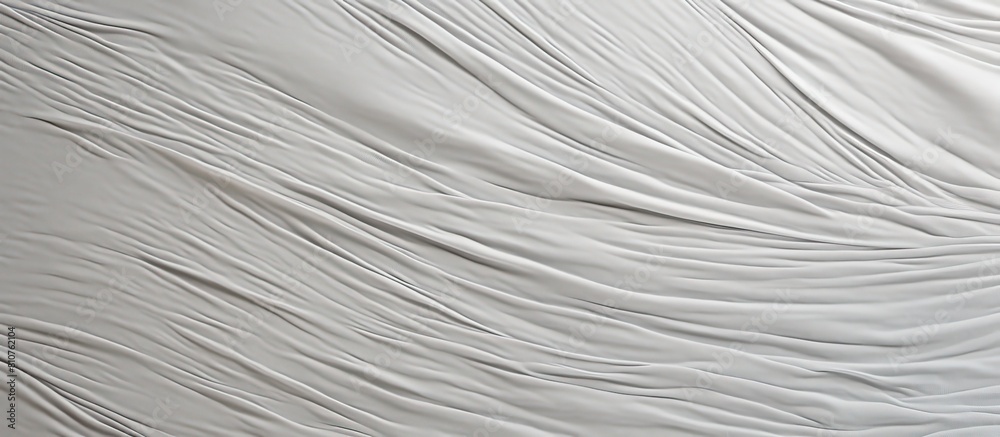 Obraz premium A detailed shot capturing the texture of a gray canvas with a white background providing ample space for text or images