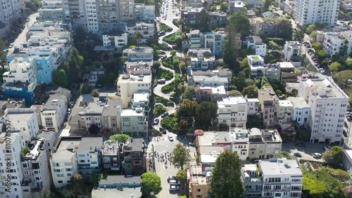 Lombard Street- Crookedest Street in the World photo
