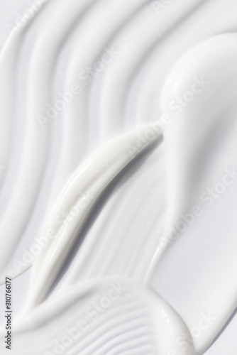 cream texture lotion close-up